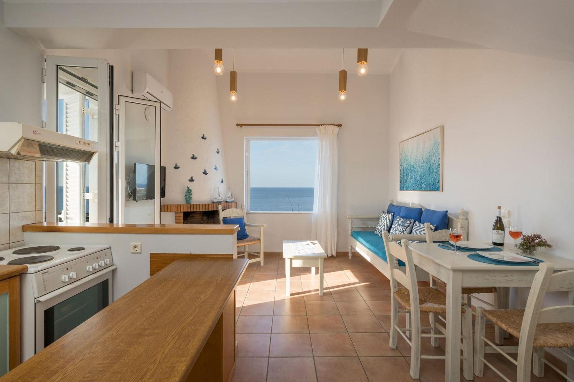 Kiani Sea View Apartments Stavrós 客房 照片